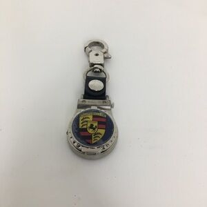 Porsche Compass Metal Keychain